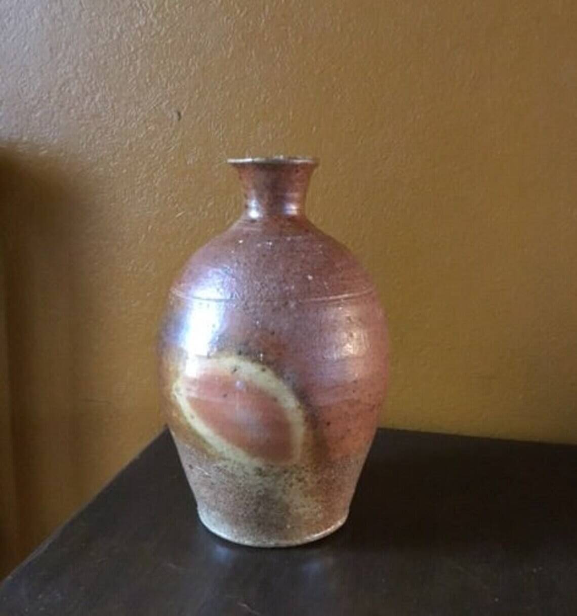 Vintage stoneware vase, vintage vase, stoneware pottery, collection, pottery, interior decoration