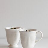 2 vintage '60 Wedgwood mugs. Conway model.