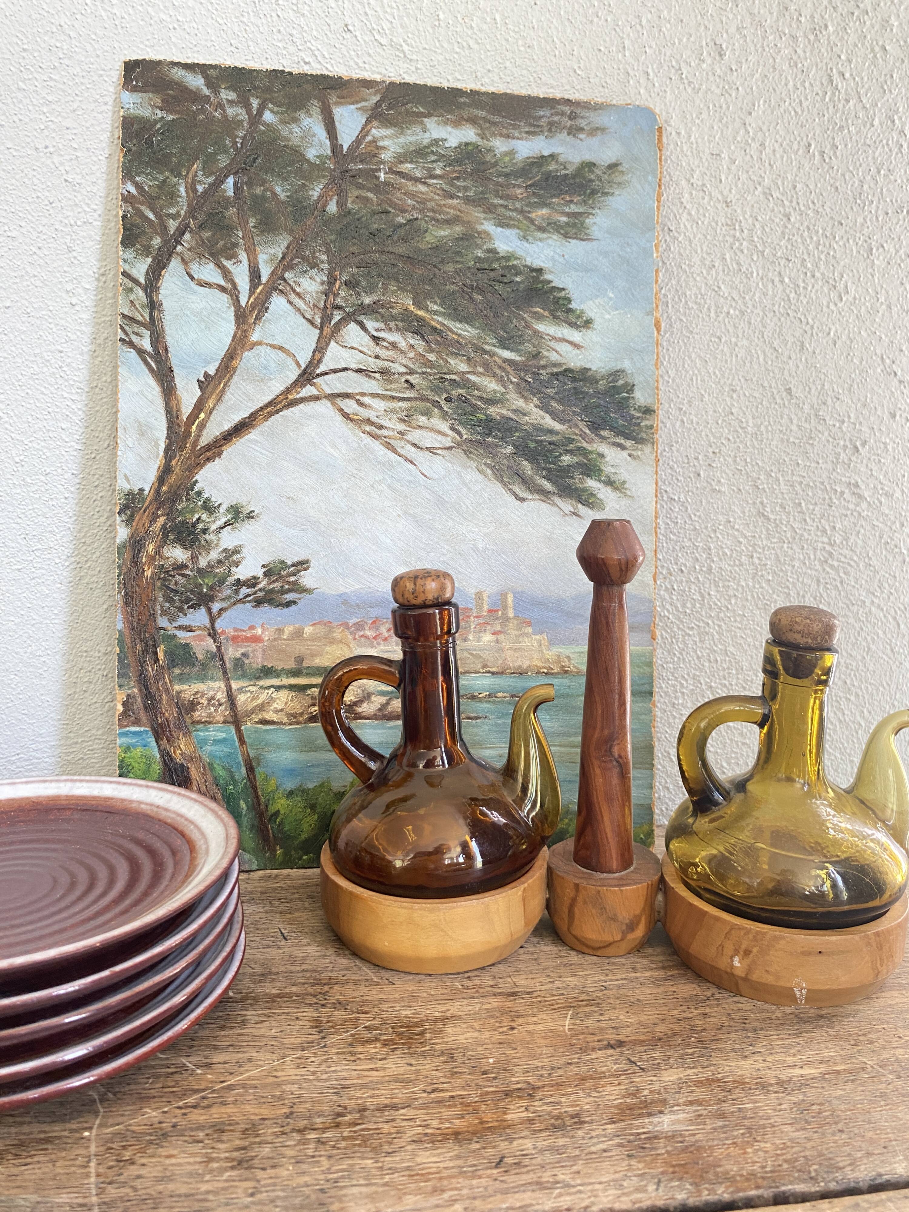 Set of 15 cm ceramic bread plates