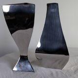 Michael Aram - Set of two 1st edition stainless steel vases