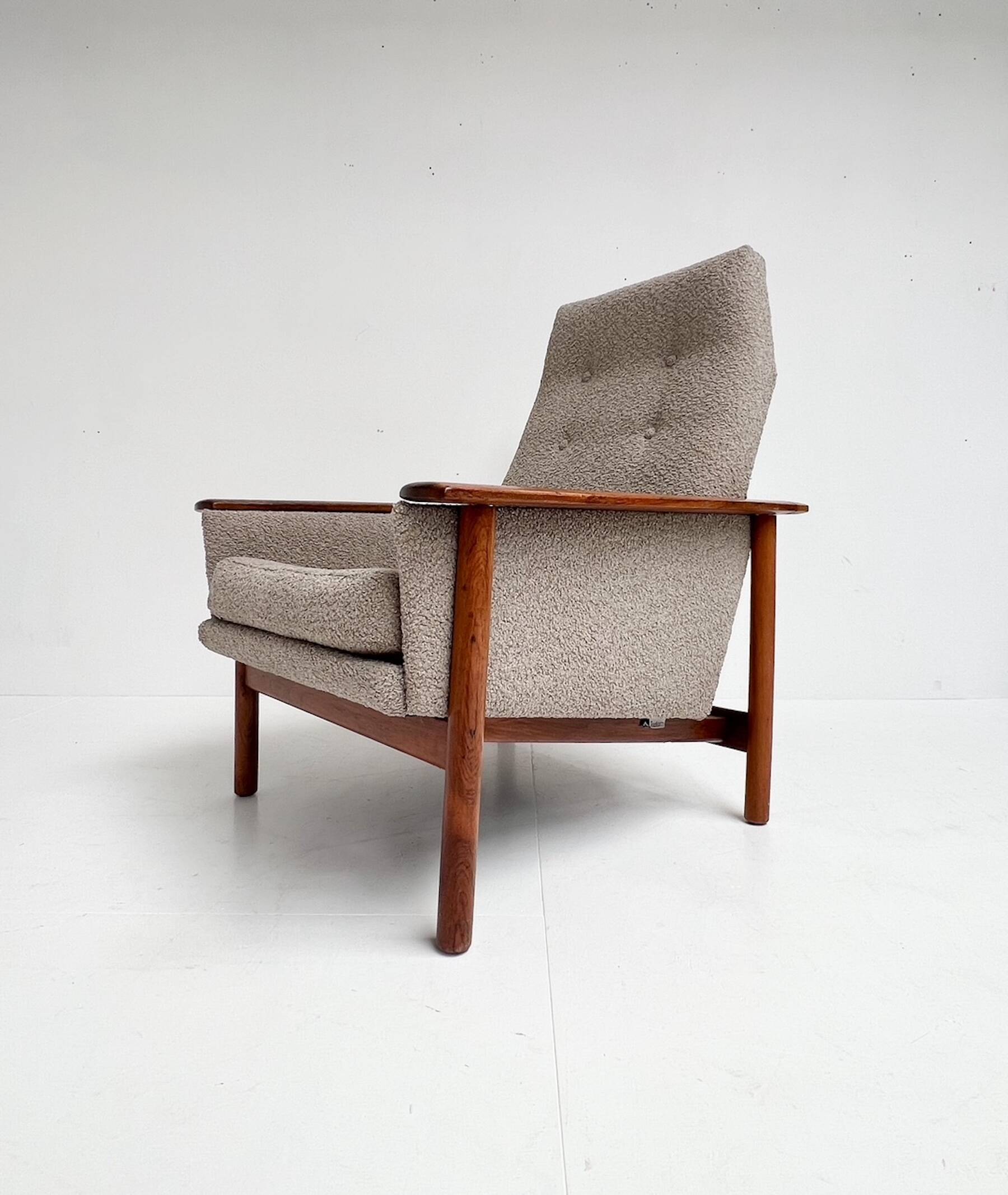 Topform armchair in Teddy fabric, 1970s