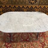 Marble top bistro table