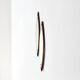 Italian sculptural wall mirror in wood from the 1960s.