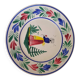 Large HB Quimper Plate Breton Decor Hand-Painted Vintage 27cm