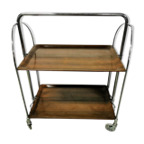 Vintage folding dessert on wheels