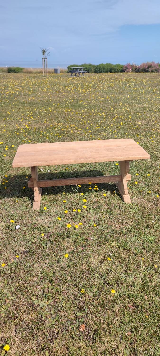 Renovated monastery coffee table