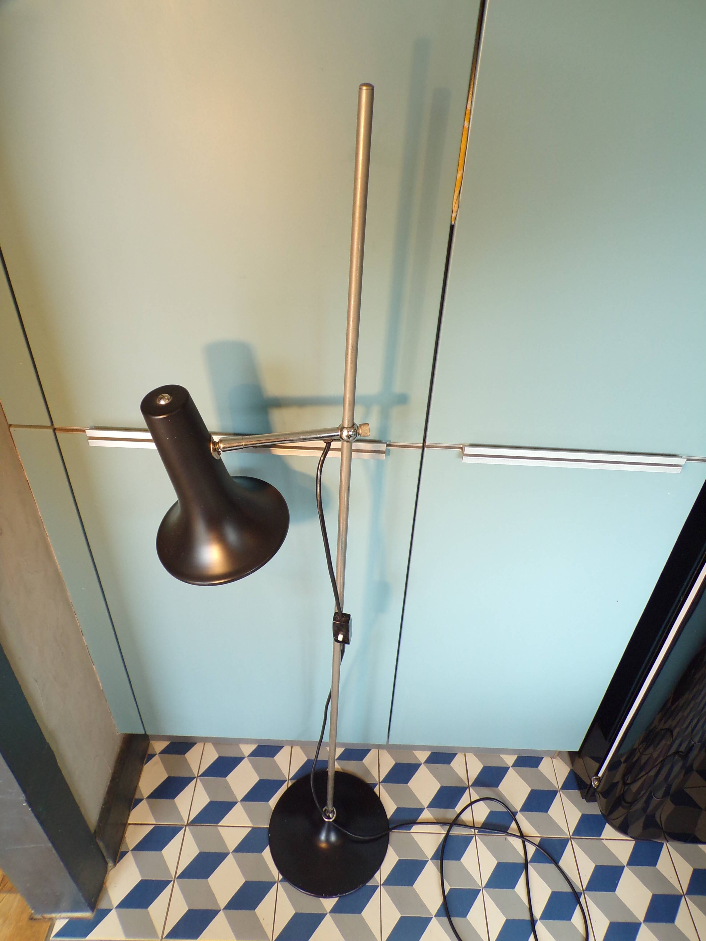 Vintage German floor lamp Hillebrand
