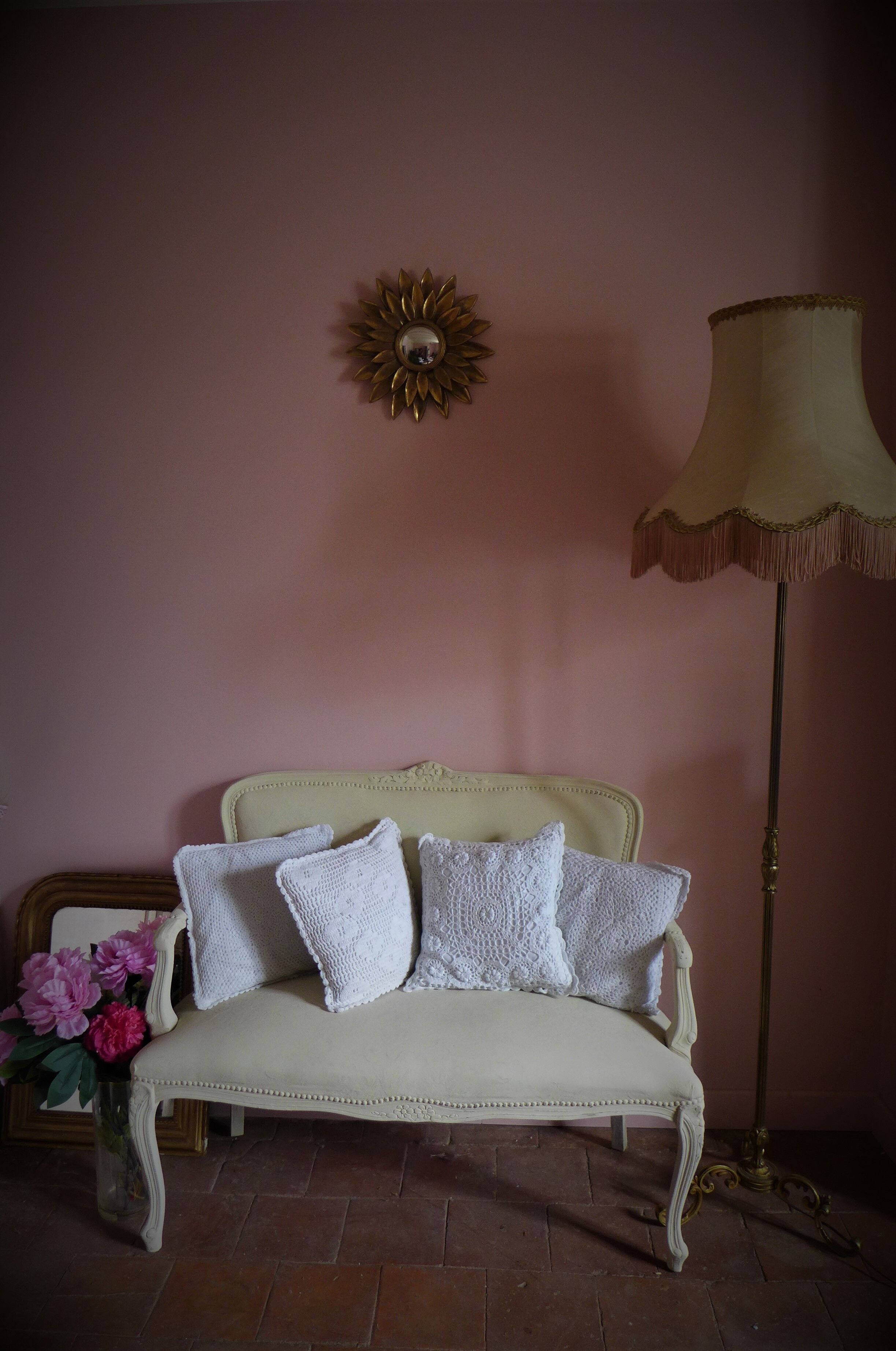 Louis XV style bench