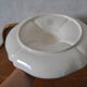 Aperitif tray in porcelain gilded decoration Villeroy & Boch 50s/60s