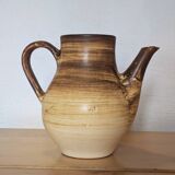 Pichet Longchamp en céramique décorée à la main