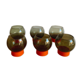 Set of Glasses, Czechoslovakia, 1970s