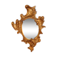 Miroir Italien Rococo d'époque XVIIIeme - 78x53cm