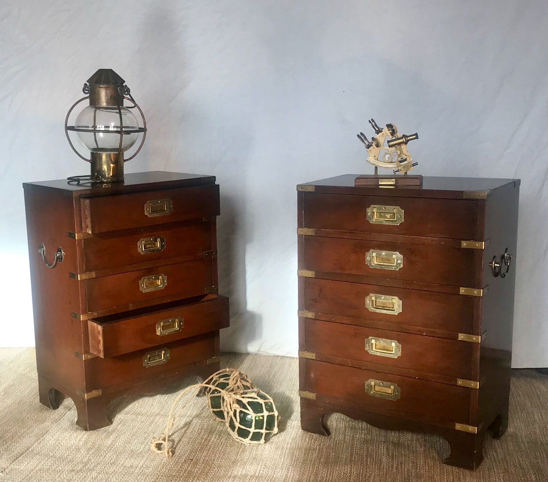 Duo navy nightstands XX