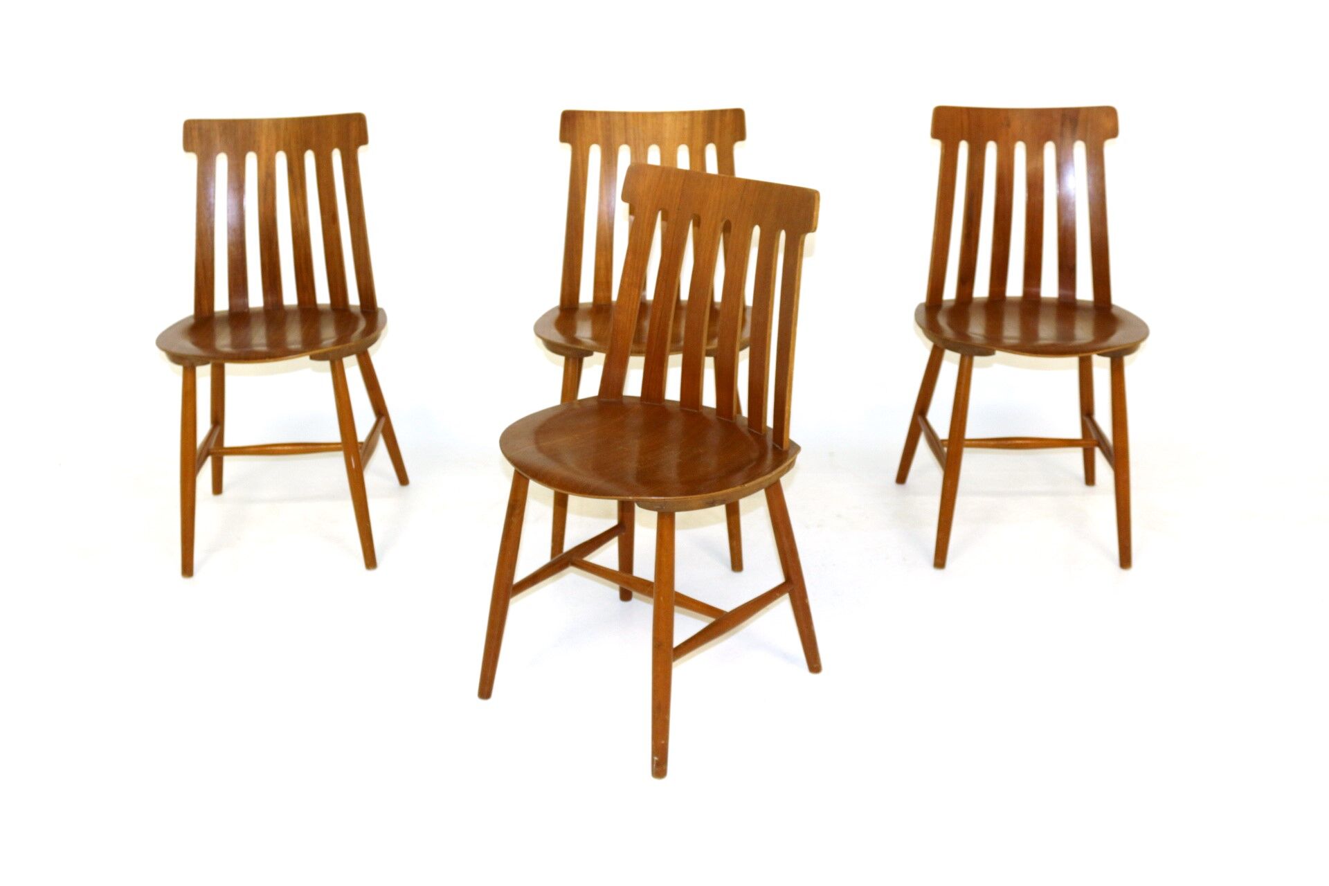 Set of 4 chairs by Jan Hallberg for Tallåsen, Sweden, 1960