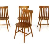 Set of 4 chairs by Jan Hallberg for Tallåsen, Sweden, 1960