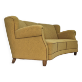 1960s, Danish 3-seater "Banana" sofa by Edmund Jørgensen, original condition.