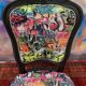 Street art noire chair