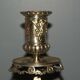 Rare paire de chandeliers en bronze XIX siècle
