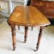 Table 6 feet Louis Philippe with 3 walnut extensions of the 19th siecle