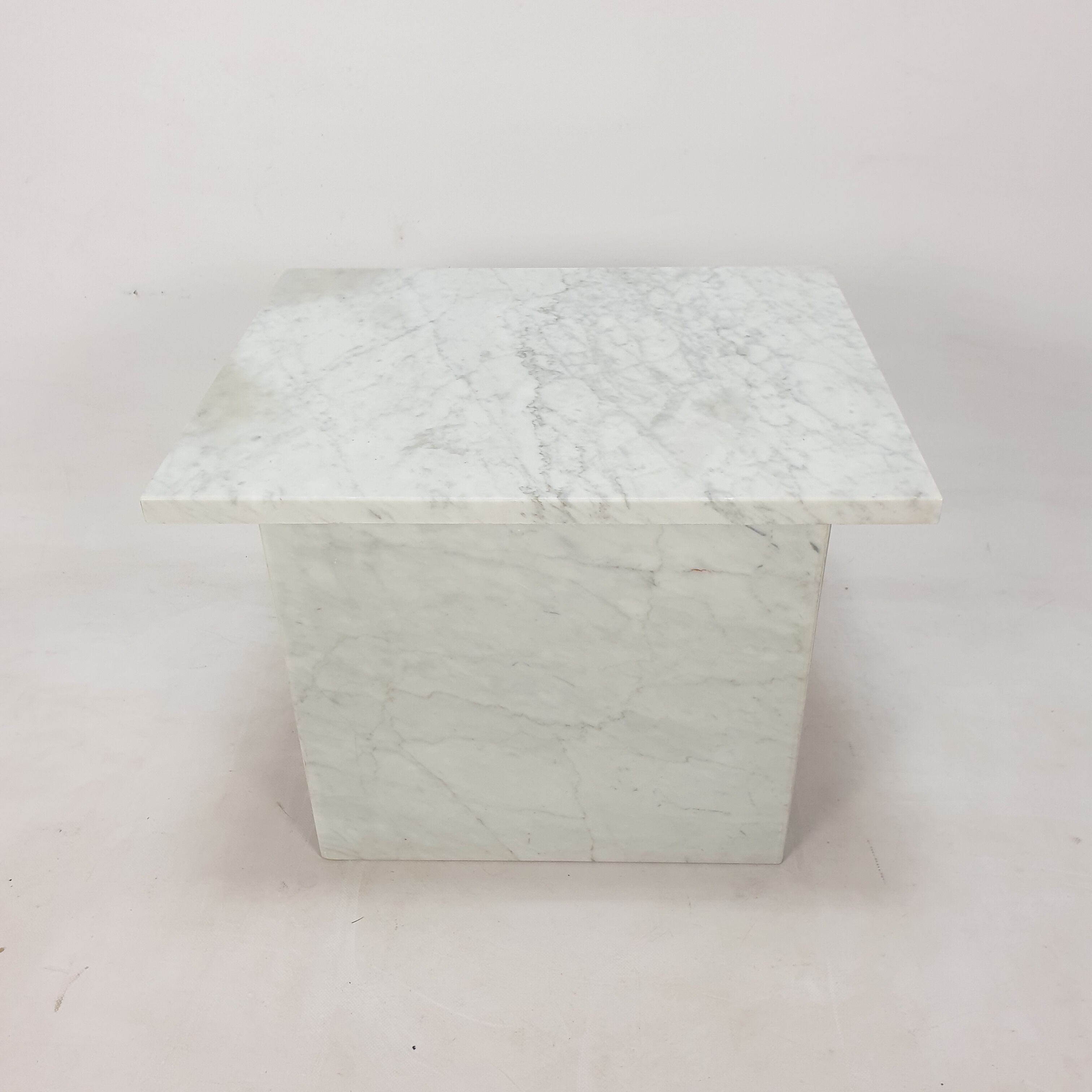 Italian Marble Coffee or Side Table, 1980s