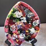 Ceramic plate dressing table