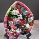 Ceramic plate dressing table