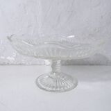 Antique Belle Époque pressed glass bowl