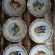 12 antique "Royal" dinner plates + 1 dish