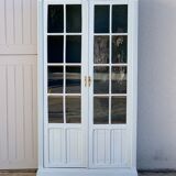 Glass-glazed Parisian wardrobe 1920