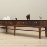 Walnut lowboard, Danish design, 1960s, production: Denmark