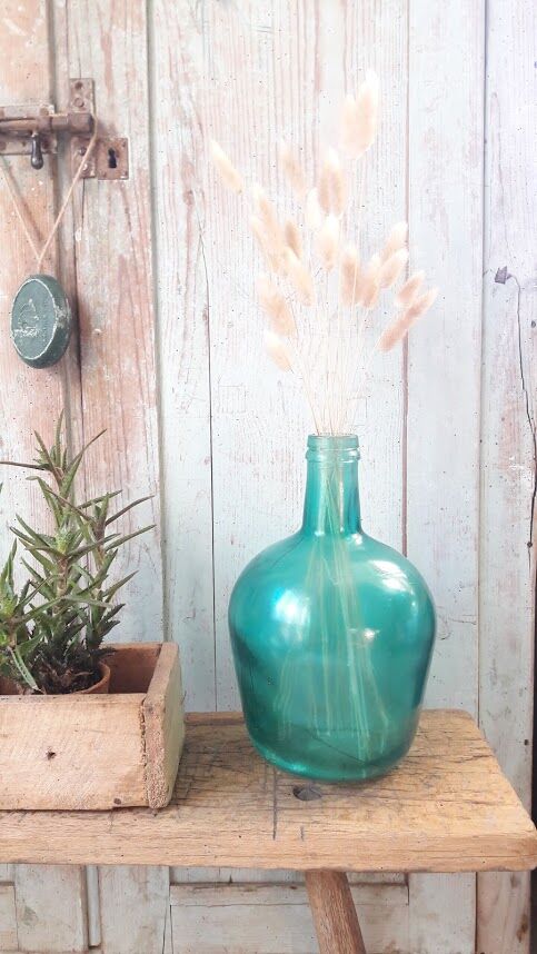 Blue demijohn