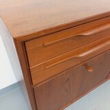 Vintage Swiss Teak Scandinavian style sideboard in teak from the 60s