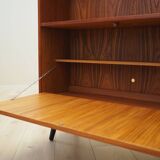 Bibliothèque en teck, design danois, années 1970, production : Danemark