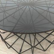 Bolia Vitro Ø90 coffee table in glass