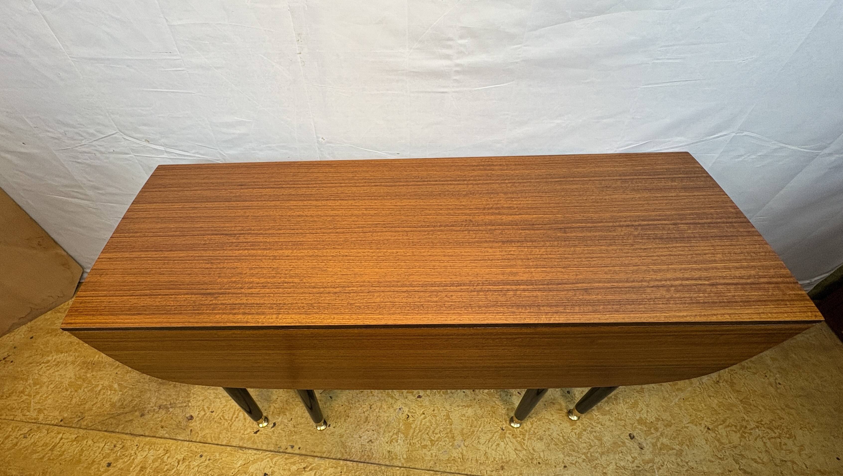 Mid Century Retro Vintage Teak & Tola Extending fold out Dining Table GPlan