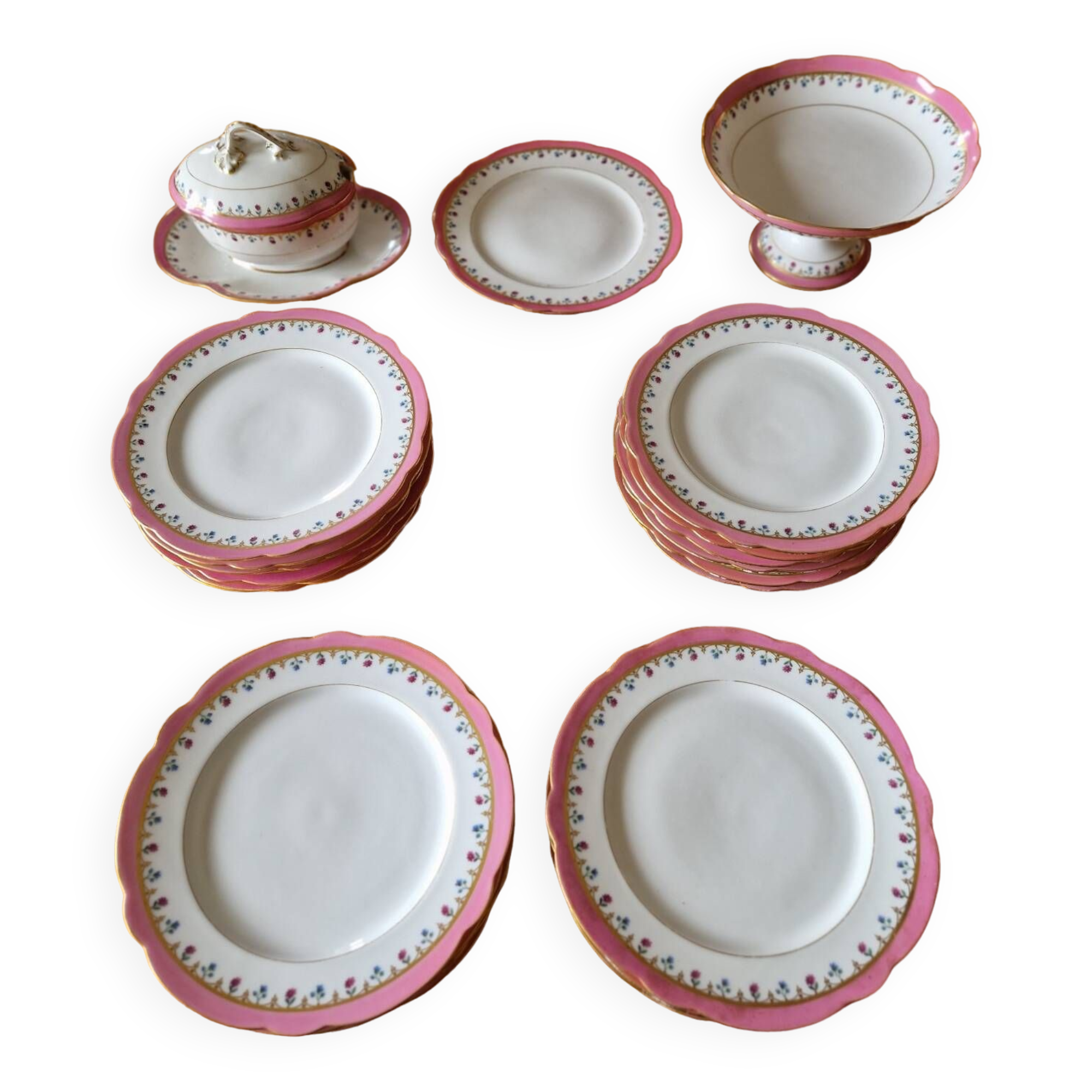 25-piece porcelain dinner service