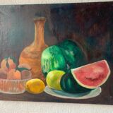 Oil on canvas still life