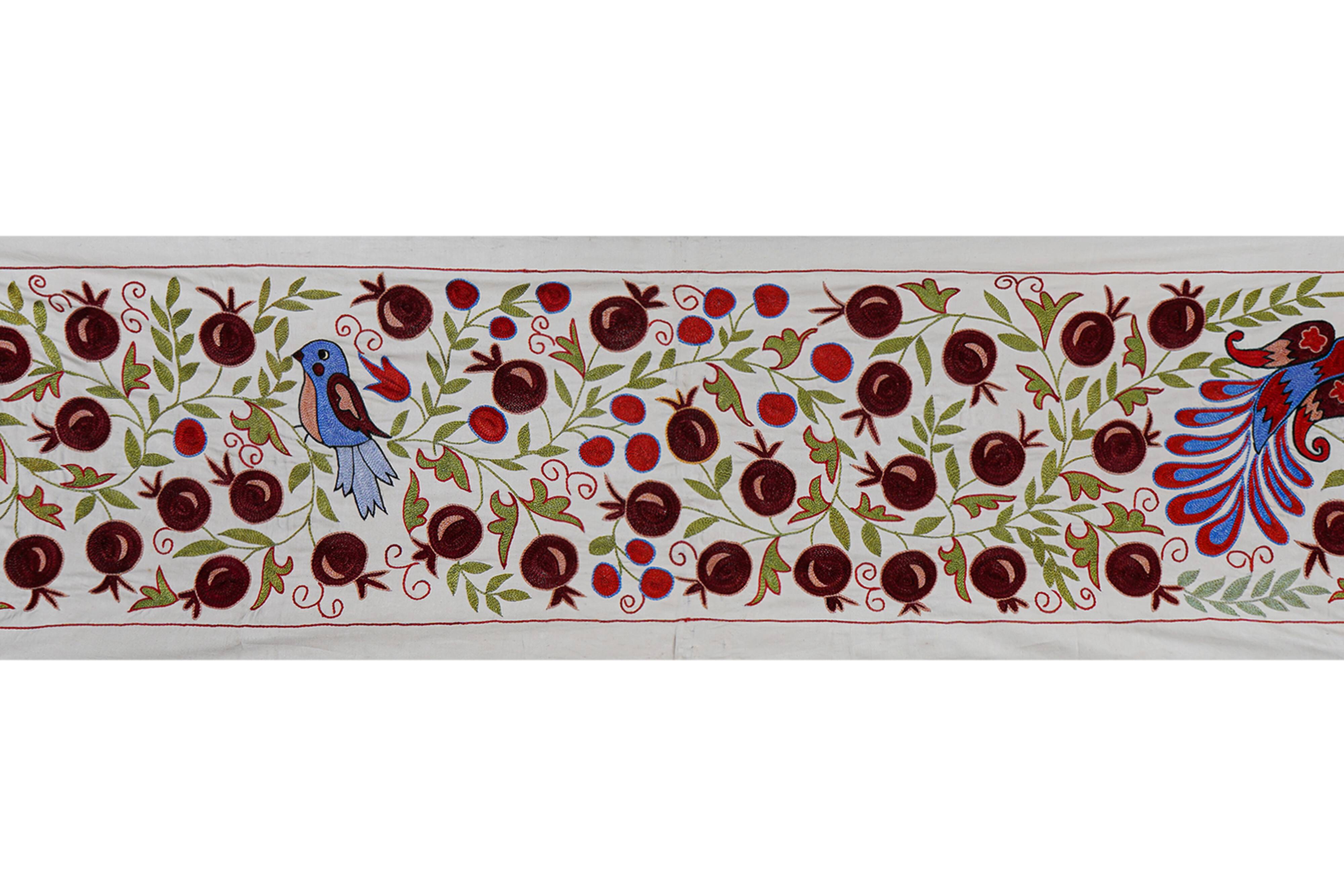 Hand-knotted rug, vintage Turkish rug 51x187 cm