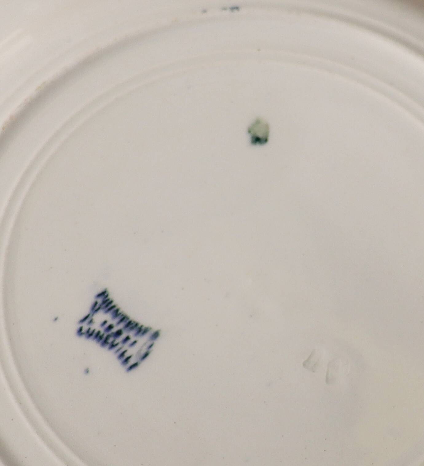 vintage collector's plate