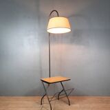 Vintage magazine door floor lamp