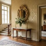 Louis XV rococo style gilded mirror, 130×100cm