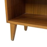 Vintage teak large bookcase Danish design 60s