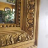 Miroir en bois doré
