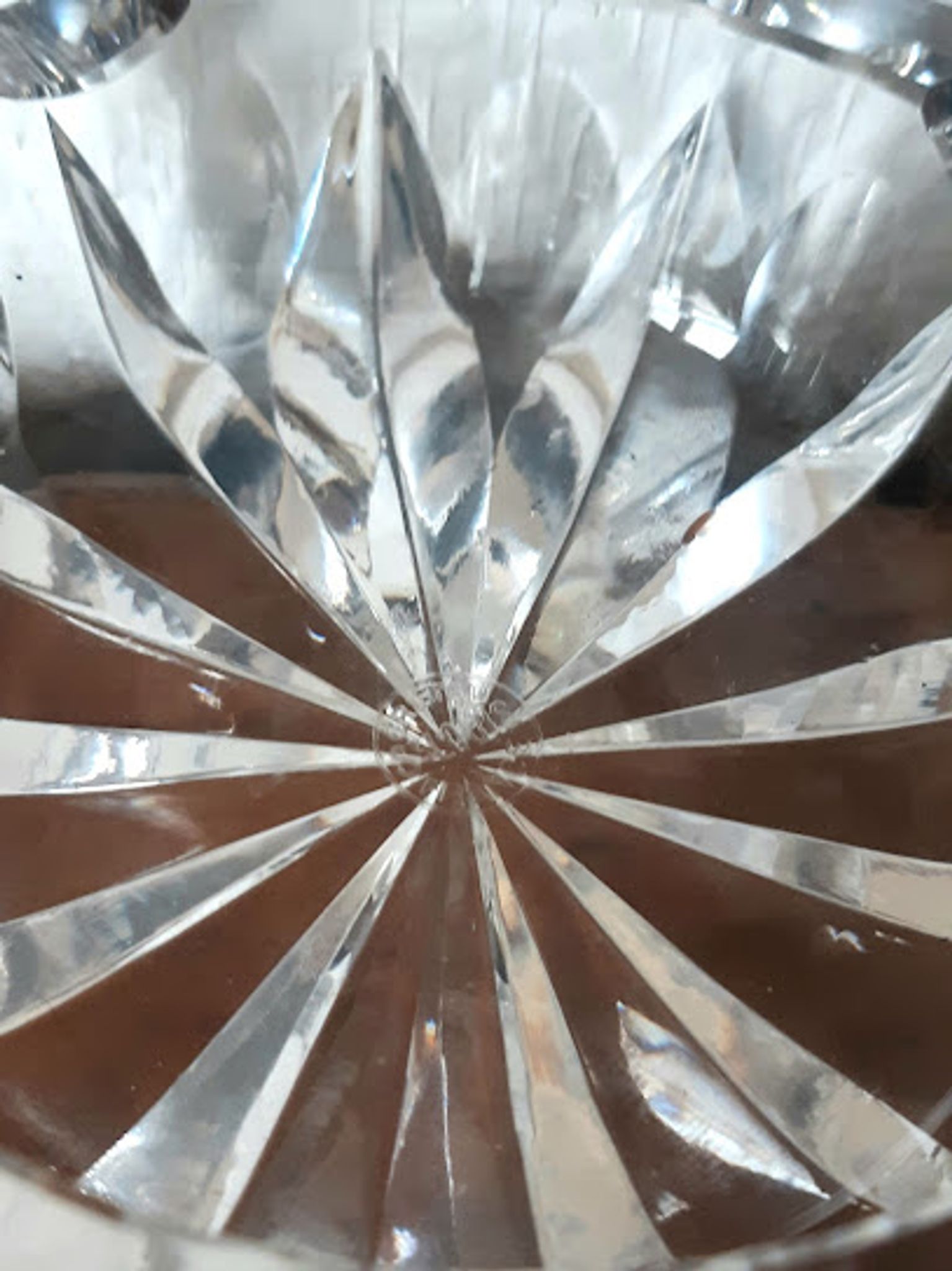 Saint Louis crystal ashtray