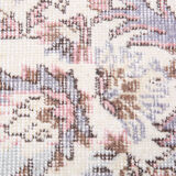 Farmhouse floral vintage carpet rug