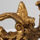 Louis XV Giltwood Ornament with Central Putto and C‑Scrolls, 18th Century