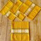 4 serviettes de table vintage