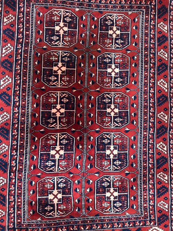 Persian rug Kurdish ground turkmen 190 x 275 cm