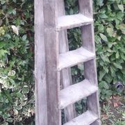 Artisan wooden ladder 6 steps