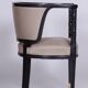 Art Nouveau Livingroom Set in Stained Oak & Upholstery from Wiener Werkstätte, Austria, 1910s, Set of 5